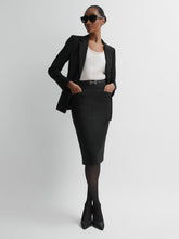 Petite Tailored Pencil Skirt Black | Womens