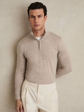Merino Wool Half-Zip Jumper | Mens