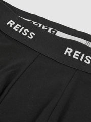 Three Pack Cotton Boxers Black | Mens