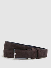 Suede Belt Chocolate | Mens