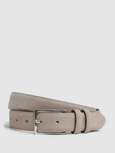 Suede Belt Stone | Mens