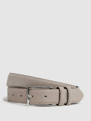 Suede Belt Stone | Mens