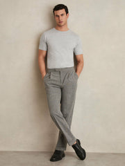Cotton Crew Neck T-Shirt | Mens