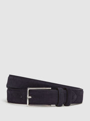 Suede Belt Navy | Mens