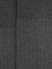 Ribbed Socks Charcoal | Mens