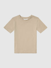 9-13 yrs Crew Neck T-Shirt Stone | Children