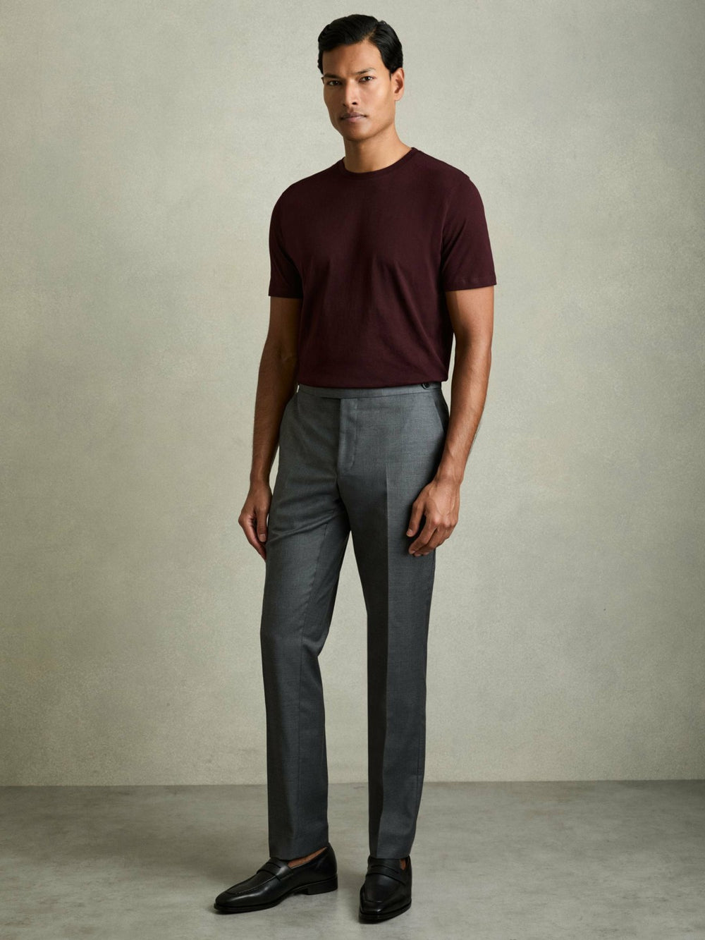 Cotton Crew Neck T-Shirt | Mens
