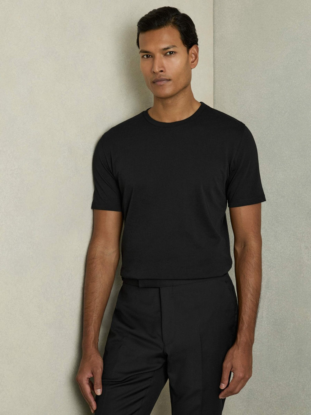 Cotton Crew Neck T-Shirt | Mens