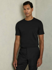 Cotton Crew Neck T-Shirt | Mens