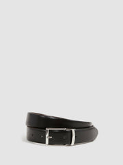 Reversible Leather Belt Black/Dark Brown | Mens