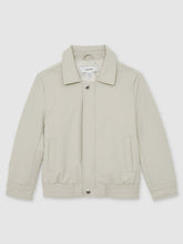 13-14 yrs Zip Through Harrington Jacket Natural | Children