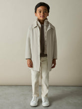 9-13 yrs Gabardine Coat with Removable Gilet Stone | Children