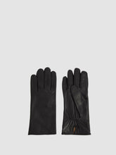 Leather Gloves Black | Womens