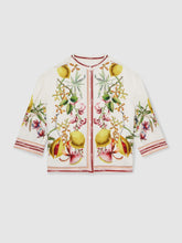13-14 yrs | NYBG Satin Floral-Print Shirt Ivory | Children