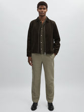 Les Deux Drawstring Trousers Green/Ivory | Mens