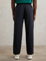 Les Deux Technical Logo Joggers Dark Navy | Mens