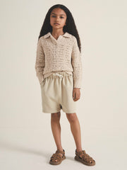 9-13 yrs | 100 Ciels Bouclé Jumper Neutral | Children
