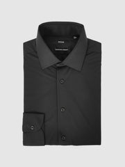 Long-Sleeve Travel Shirt Black | Mens