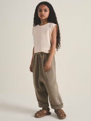 4-9 yrs | Les 100 Ciels Jersey Joggers Mink | Children