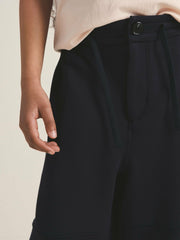 9-13 yrs | Les 100 Ciels Wide-Leg Joggers Navy | Children