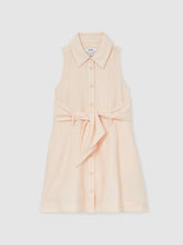 13-14 yrs Tie-Waist Collared Dress Pink | Children