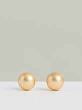 Polished Ball Huggie Earrings Gold | Womens