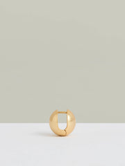 Polished Ball Huggie Earrings Gold | Womens