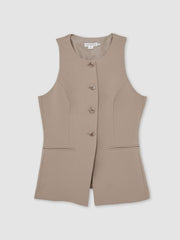 Luxe Suiting Vest Beige | Womens