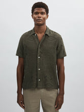 Les Deux Blend Lace Shirt Olive Green | Mens