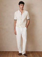| Ché Textured Cuff-Trim Shirt White | Mens