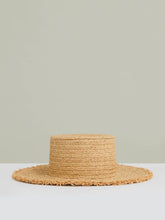Straw Boater Hat Natural | Womens