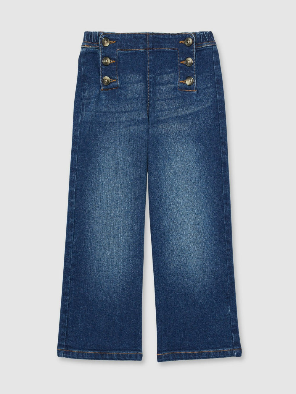 Straight-Leg Sailor Jeans Blue | Children