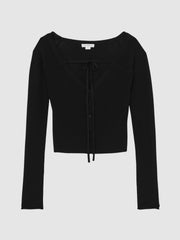 100% Cotton Jumper Black | Womens