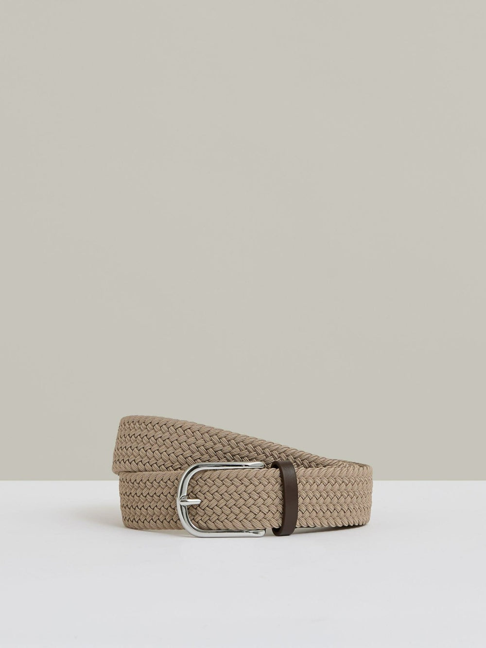 Basket Weave Belt Stone | Mens