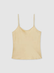 Silk Cami Top Gold | Womens
