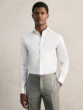 Slim Fit Slim-Fit Cotton Double-Cuff Shirt White | Mens