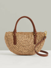 Raffia Woven Cross-body Bag Natural | Womens