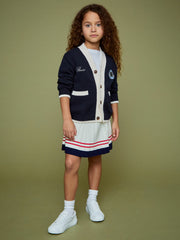 3-9 yrs SmileyWorld Logo Cardigan Unisex Fit Off White | Children