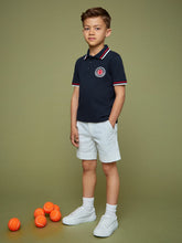 3-9 yrs SmileyWorld Piqué Polo Shirt Navy | Children