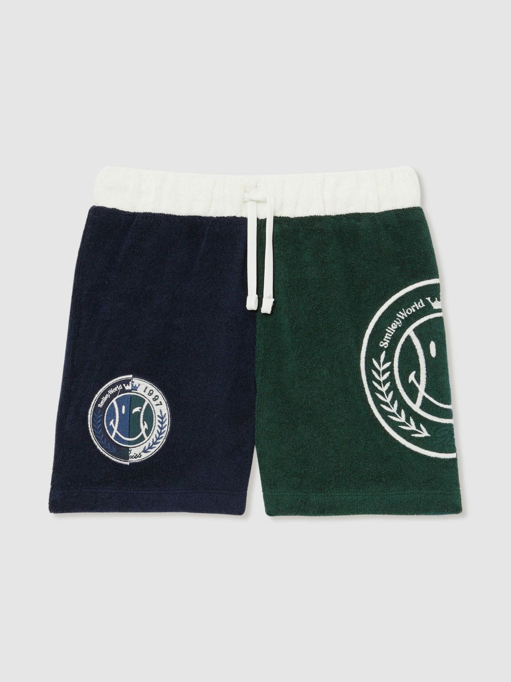 13-14 yrs SmileyWorld Towelling Shorts Blue | Children