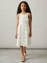 4-9 yrs Guipure-Lace Midi Dress Ivory | Children