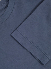 9-13 yrs Crew Neck T-Shirt Ocean Blue | Children
