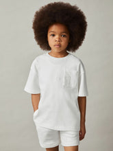 9-13 yrs Cotton Palm-Embroidery Oversize T-Shirt Off White | Children