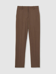 Petite Slim Fit Suit Trousers Mink Neutral | Womens