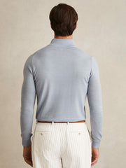Merino Wool Half-Zip Jumper | Mens