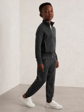 3-9 yrs Merino Wool Cuffed Joggers Derby Grey Melange | Children