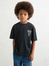 Cotton Motor Cars-Print T-Shirt Blue | Children