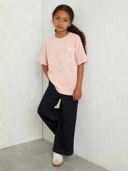 Cotton Pony Club Print T-Shirt Pink | Children