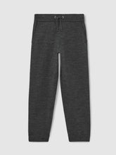 13-14 yrs Merino Wool Cuffed Joggers Derby Grey Melange | Children