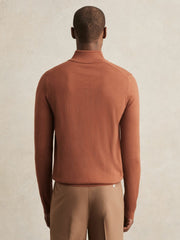 Merino Wool Half-Zip Jumper | Mens